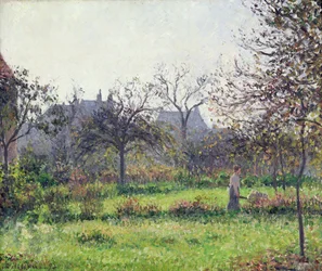 Ochtendlucht, herfst, Eragny